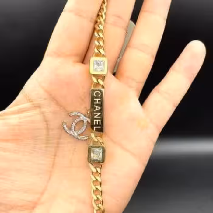 دستبند استیل اویزدار