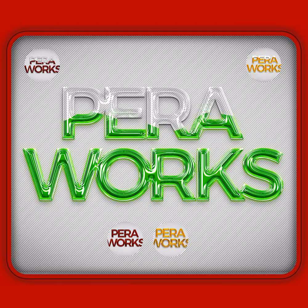 تکست استایل مایع سه بعدی با 8 استایل متفاوت