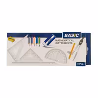 ست پرگار 9 تکه مدل Basic Mathematical