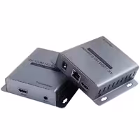 توسعه دهنده HDMI روی کابل شبکه 120 متر کی نت مدل K-EXHDC120