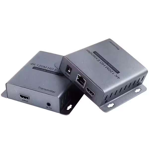 توسعه دهنده HDMI روی کابل شبکه 120 متر کی نت مدل K-EXHDC120