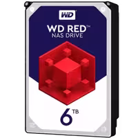 هارد دیسک اینترنال وسترن دیجیتال سری قرمز (Red)، مدل WD60EFAX، ظرفیت 6 ترابایت