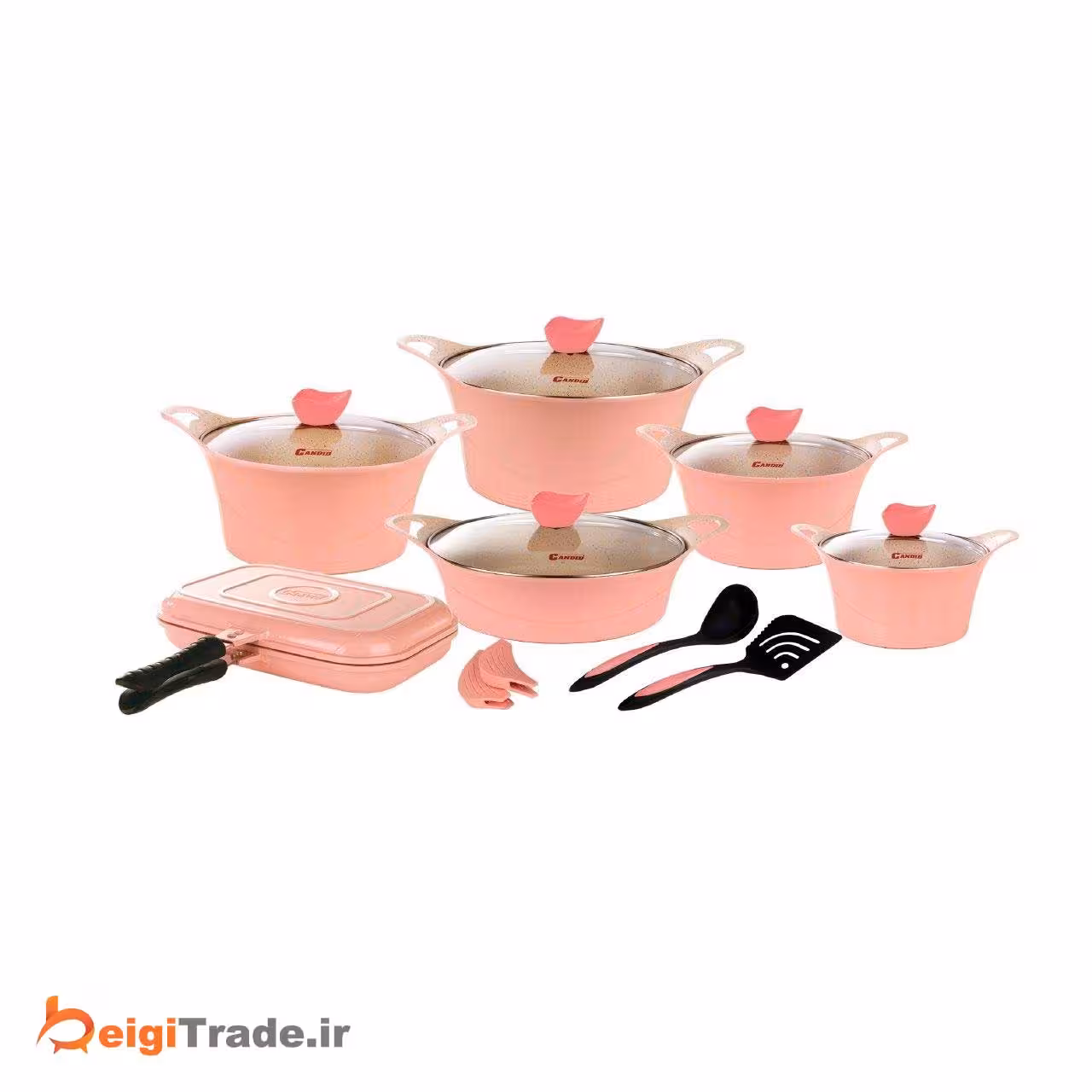 سرویس قابلمه 15 پارچه کاپری کاندید