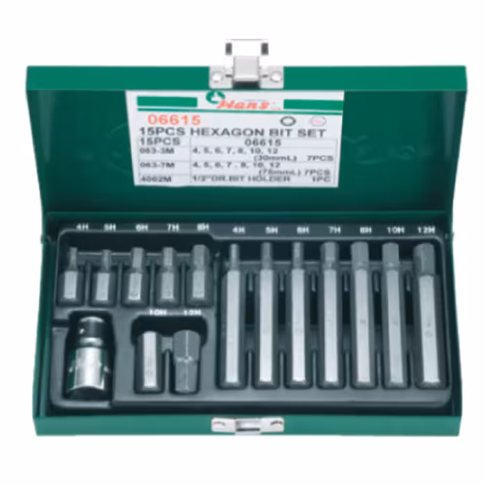 جعبه بیت 15 پارچه آلنی هنس مدل 06615 تایوان