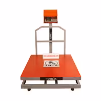باسکول 800 کیلویی کمری بدنه تیرکس 80*80   محافظ نمایشگر