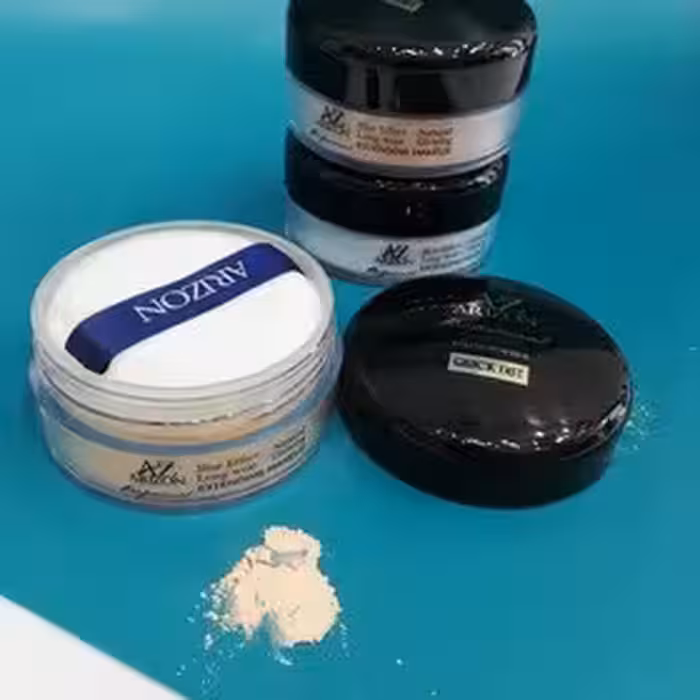 پودر فیکس آریزون رنگی همراه پد فیکس