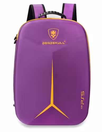 کیف کوله پشتی Deadskull برای PS5 اسلیم بنفش