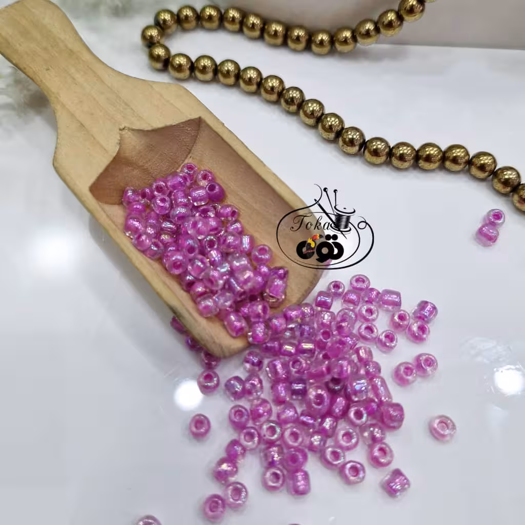 منجوق درشت صورتی 26