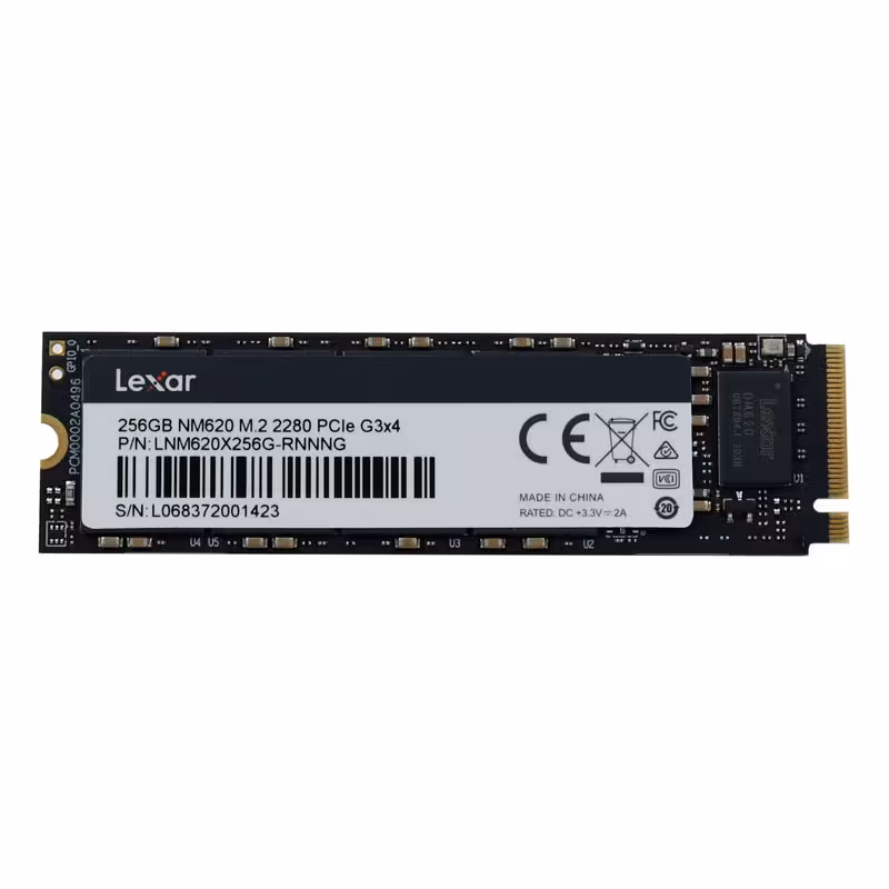 حافظه SSD اینترنال لکسار مدل NM620 ظرفیت 256 گیگابایت