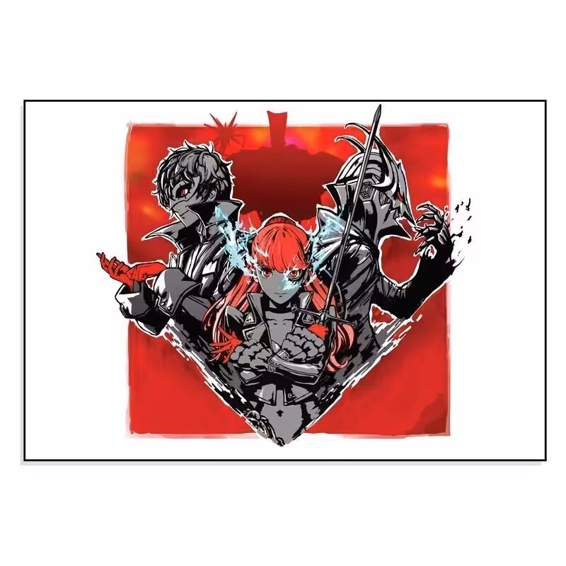 تابلو شاسی طرح انیمه پرسونا 5 Persona 5 Anime مدل NV0573