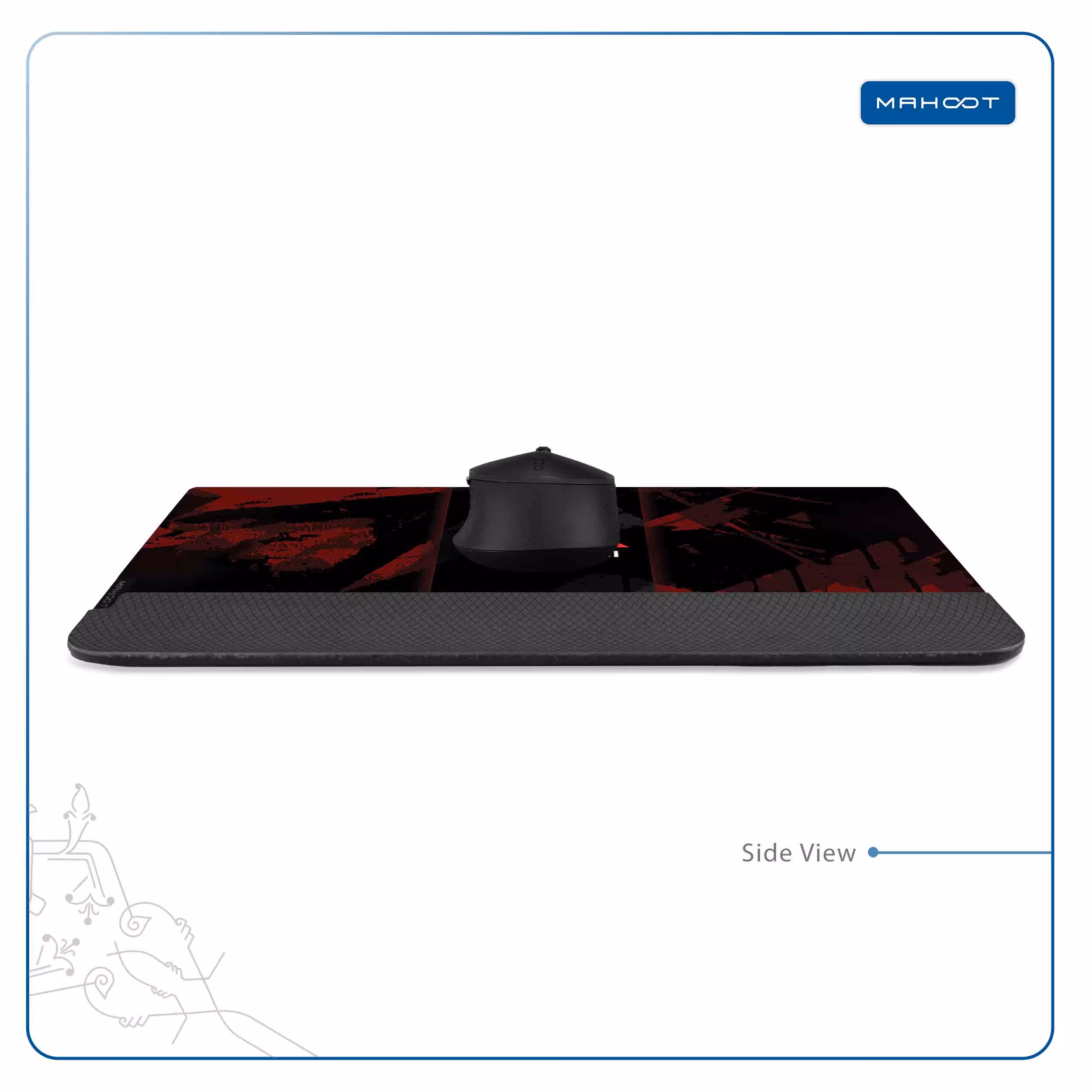 ماوس پد ماهوت مدل PRO- Mitsubishi-Motor