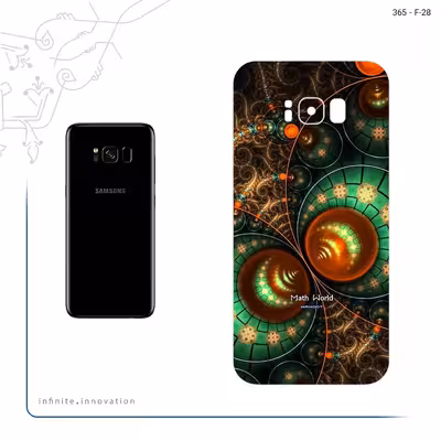 برچسب پوششی ماهوت مدل Mathematical Geometric Shape 3 مناسب برای گوشی موبایل سامسونگ Galaxy S8 Plus