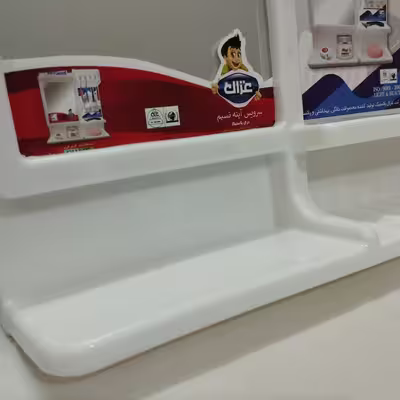 آینه سرویس بهداشتی غزال طرح نسیم کد GH 85