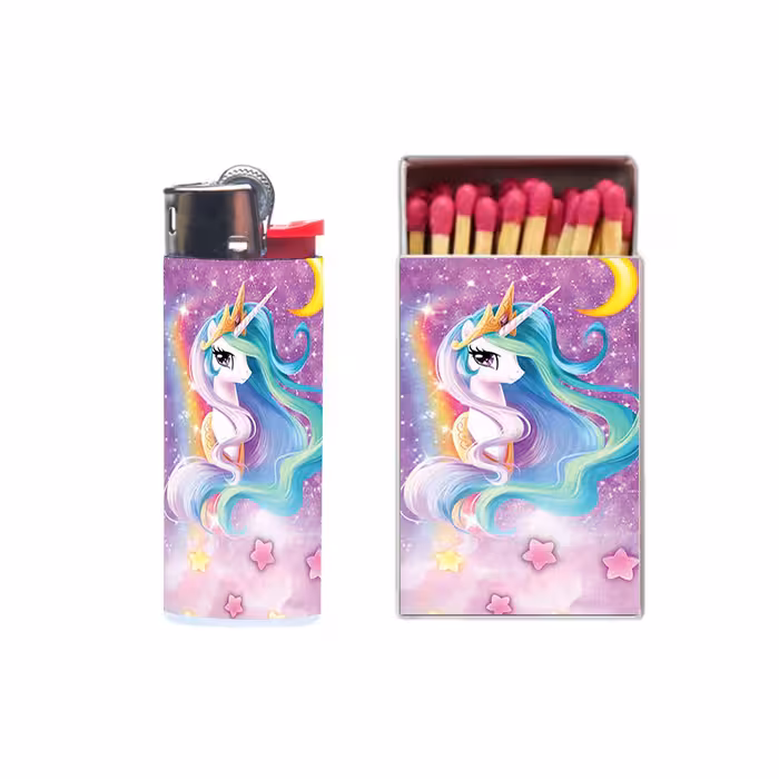 فندک و کبریت مدل یونیکورن کد 213