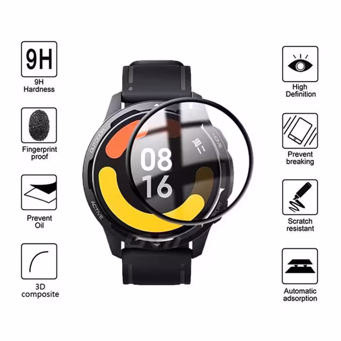 محافظ صفحه نمایش وایت ولف مدل W-PWM مناسب برای ساعت هوشمند شیائومی  S1 Active