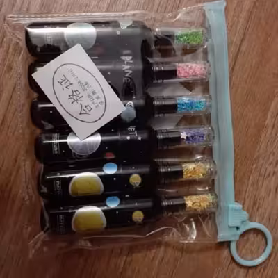 ماژیک علامت گذار طرح گلکسی مجموعه 6 عددی