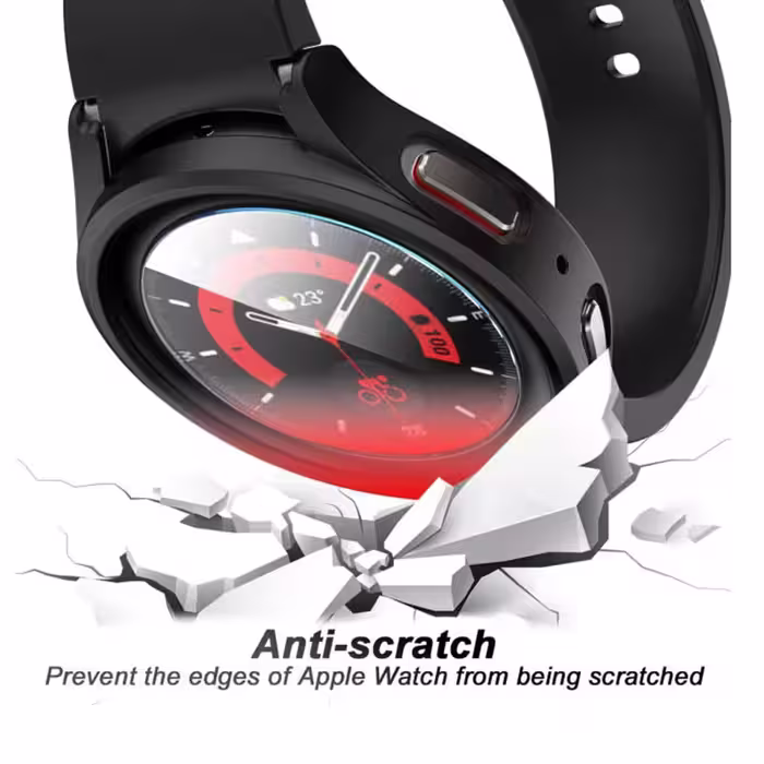 کاور گوف مدل GW-01 مناسب برای ساعت هوشمند سامسونگ Galaxy Watch 4 44mm به همراه محافظ صفحه نمایش