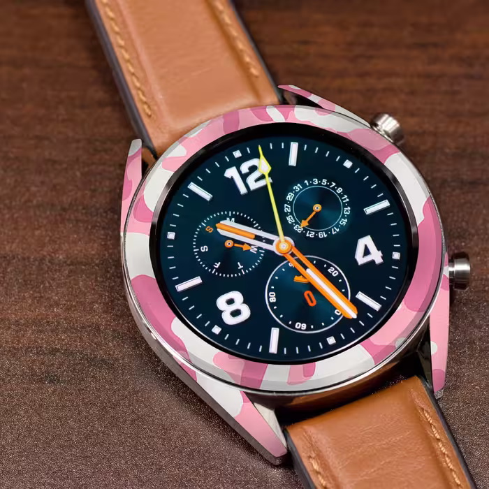 برچسب ماهوت طرح Army-Pink مناسب برای ساعت هوشمند هوآوی Watch GT