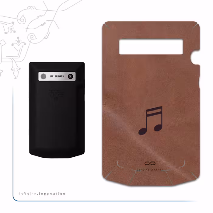 برچسب پوششی ماهوت مدل MNL-CHG2 مناسب برای گوشی موبایل بلک بری P9981