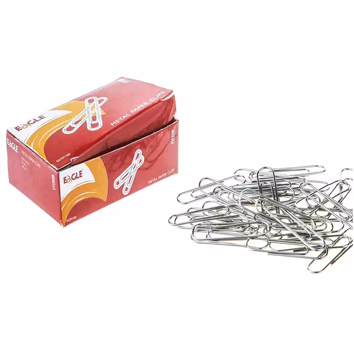 گیره کاغذ ایگل مدل SA8P-100 کد 33 بسته 2 عددی