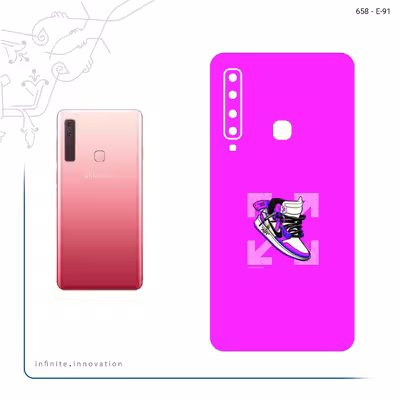 برچسب پوششی ماهوت مدل Nike Air Sneaker Digital Art مناسب برای گوشی موبایل سامسونگ Galaxy A9 2018