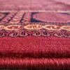 فرش ماشینی هیوا طرح بلوچ کد 215 زمینه لاکی