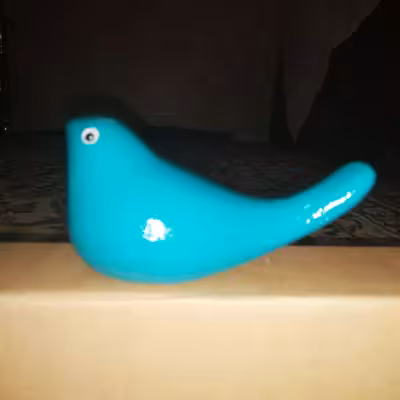 مجسمه سفالی طرح مرغ آمین کد M 14 بسته دو عددی 