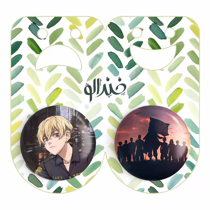 پیکسل خندالو مدل ماتسونو چیفویو و تومان انیمه توکیو ریونجرز کد 1116211156 مجموعه 2 عددی