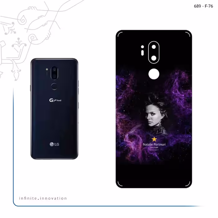 برچسب پوششی ماهوت مدل Natalie Portman مناسب برای گوشی موبایل ال جی G7 PLUS THINQ