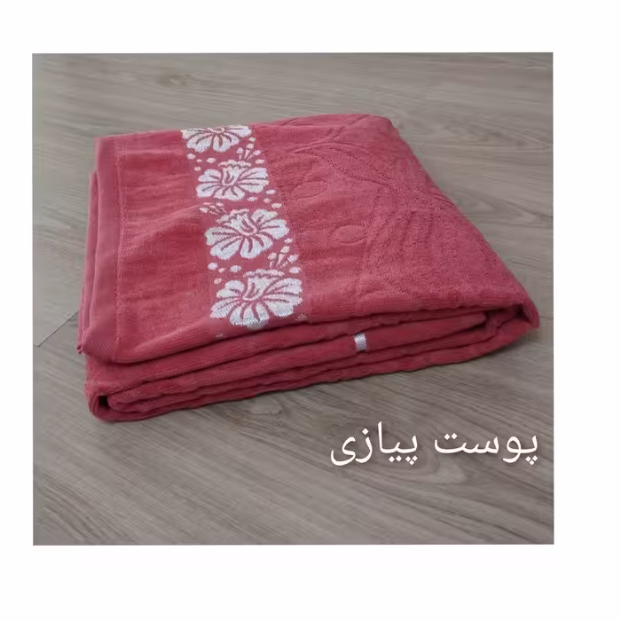 حوله حمام طرح فلوریدا سایز 150×100 سانتی متر