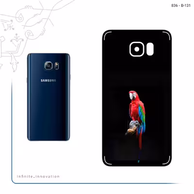 برچسب پوششی ماهوت مدل Parrot مناسب برای گوشی موبایل سامسونگ Galaxy Note 5