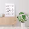 تابلو مدل VOGUE کد m2551-w