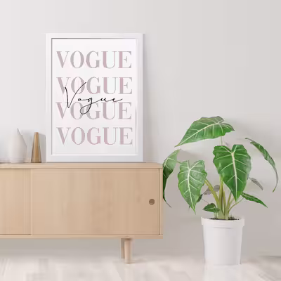 تابلو مدل VOGUE کد m2551-w