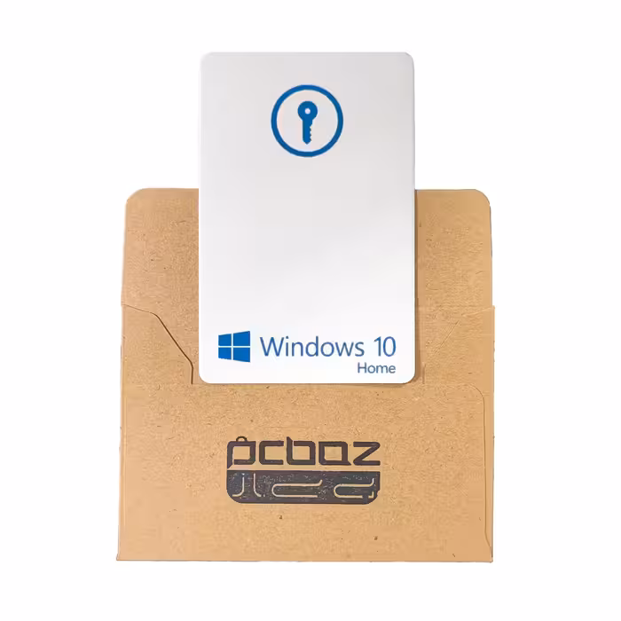 سیستم عامل ویندوز 10 نسخه هوم لایسنس ریتیل نشر پی سی باز