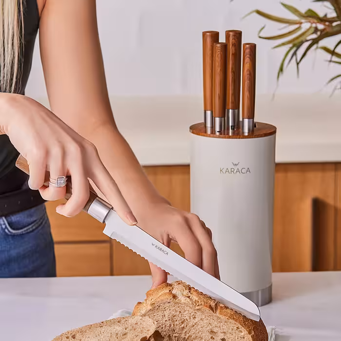 سرویس چاقو آشپزخانه 6 پارچه کاراجا مدل Foolproof