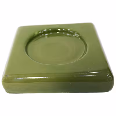 بانکه سرامیکی طرح مشجر به همراه پایه