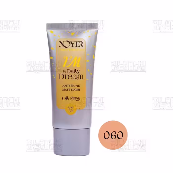 کرم پودر فاقد چربی نویر حاوی SPF30 شماره 60
