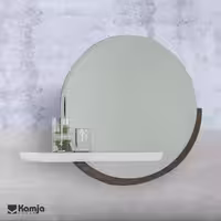 آینه گرد و شلف نوا