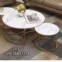 جلومبلی با دو عسلی فلزی مدل پروانه ای