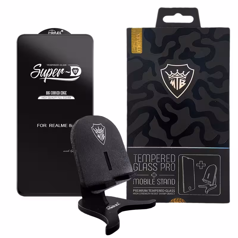 محافظ صفحه نمایش میتوبل مدل Super D مناسب برای گوشی موبایل سامسونگ Galaxy A32 5G به همراه پایه نگهدارنده گوشی