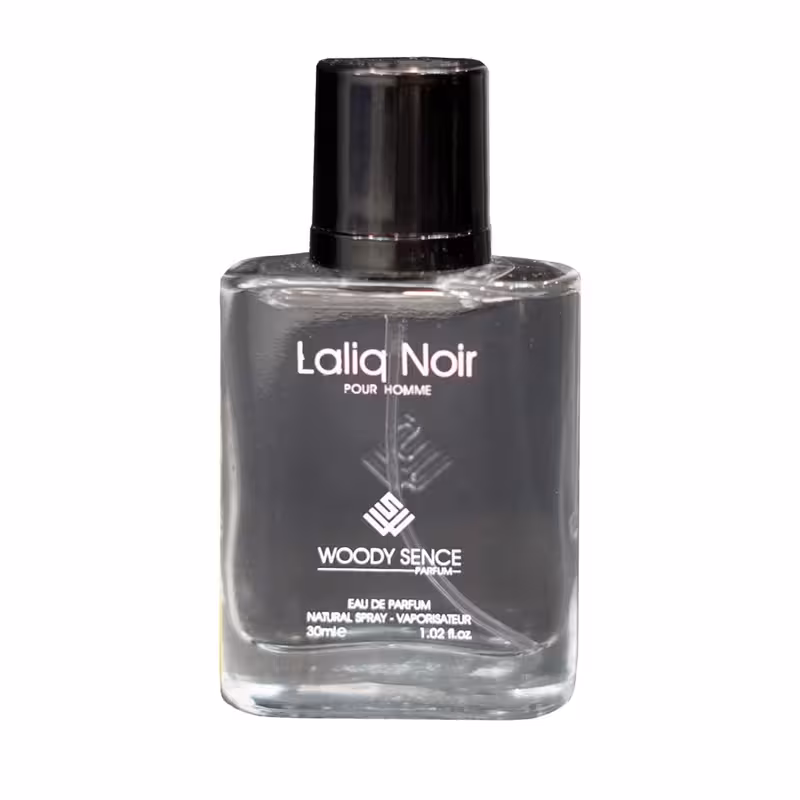 عطر ادکلن جیبی وودی سنس لالیک نویر حجم 30 میلی لیتر