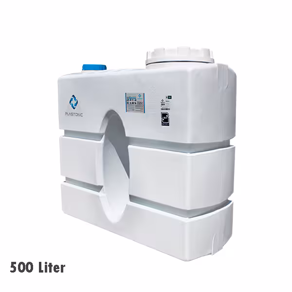 مخزن کتابی پلاستونیک 500 لیتری تک لایه