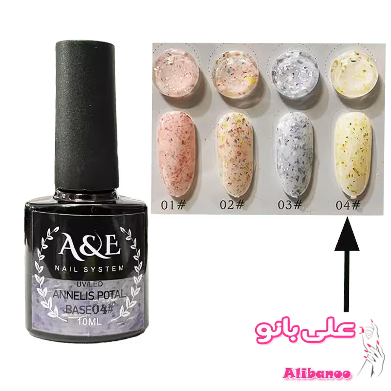پوتال بیس ژل A&E شماره 4