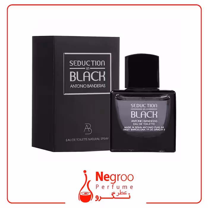 عطر ادکلن آنتونیو باندراس سداکشن این بلک 100 میل