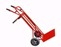 چرخ دستی متوسط تقویت شده_سایز 40 * 50 * 140 سانتی متر وزن 20 کیلوگرم تحمل بار تا 400 کیلوگرم