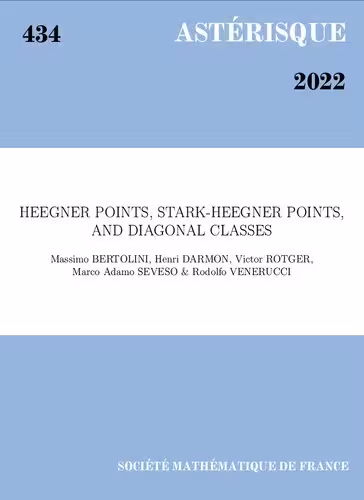 خرید و دانلود نسخه کامل کتاب Heegner points, stark-Heegner points, and diagonal classes