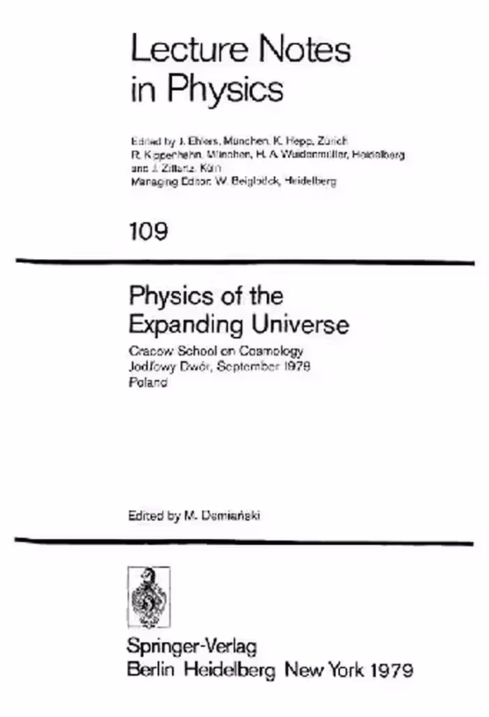 خرید و دانلود نسخه کامل کتاب Physics of the Expanding Universe
