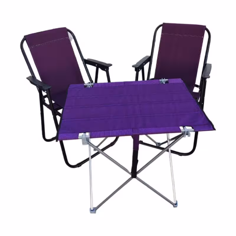 میز و صندلی سفری مدل تاشو کد G006