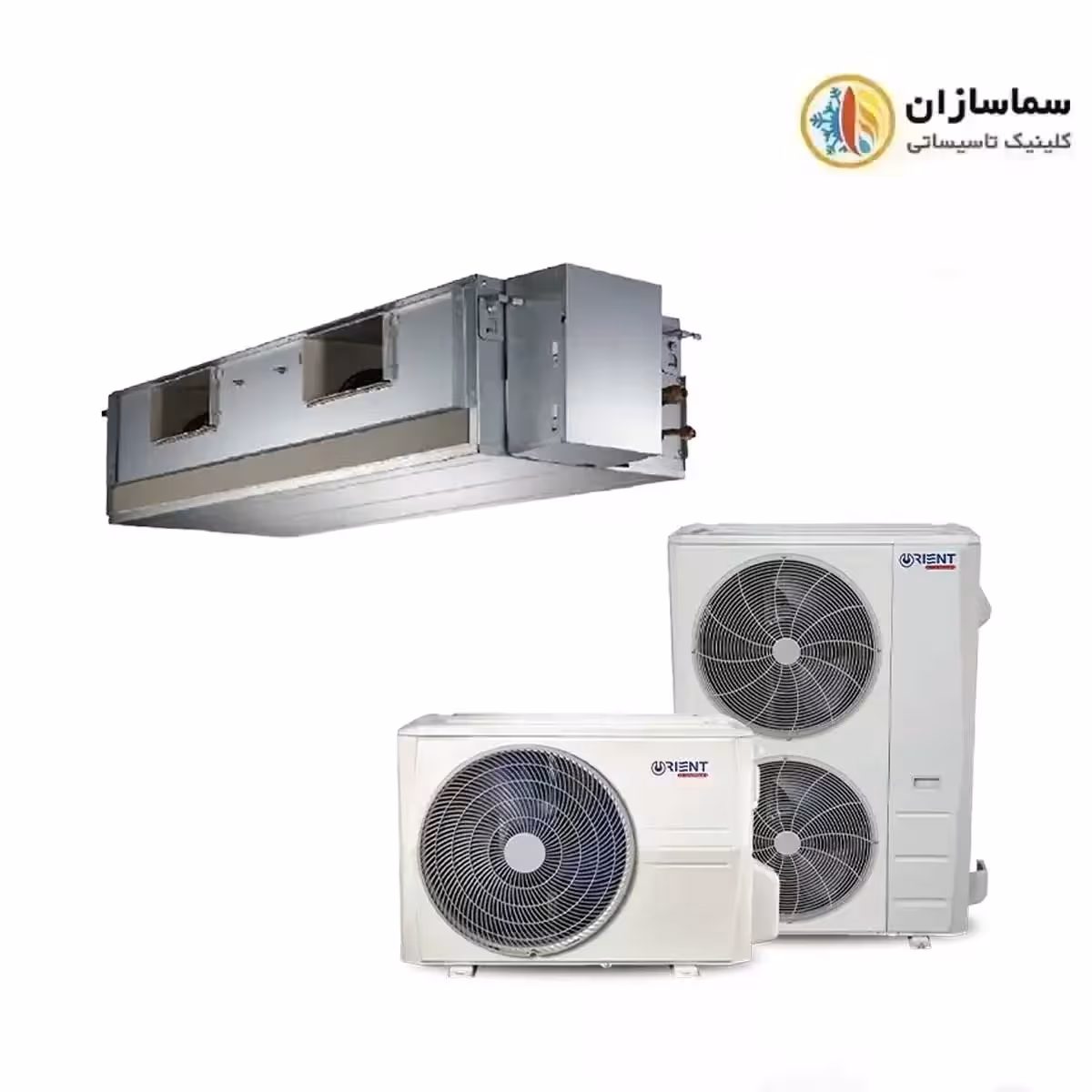 داکت اسپلیت 36000 اورینت مدل DOMA-36H410
