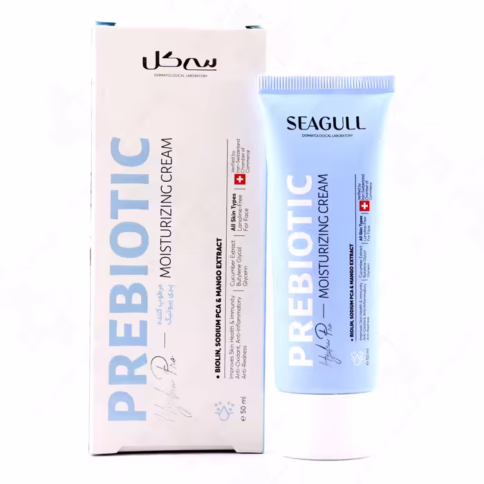 کرم مرطوب کننده مخصوص پوست چرب و حساس Seagull سی گل 50 میلی لیتر